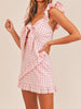 Sunkissed Pink Gingham Dress  | sassyshortcake.com | Sassy Shortcake
