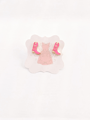 Pink Boot Studs