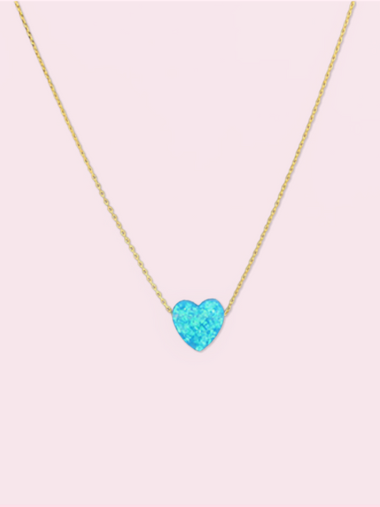 Heart Crystal Necklace | Sassy Shortcake | sassyshortcake.com