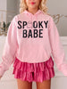 Spooky Babe Pink Hoodie | Sassy Shortcake Boutique | sassyshortcake.com