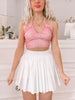 Serena Cutout Top | Pink