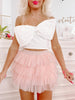 Trixie Tulle Skirt | Blush Pink