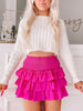 Runway Ruffles Skirt | Orchid