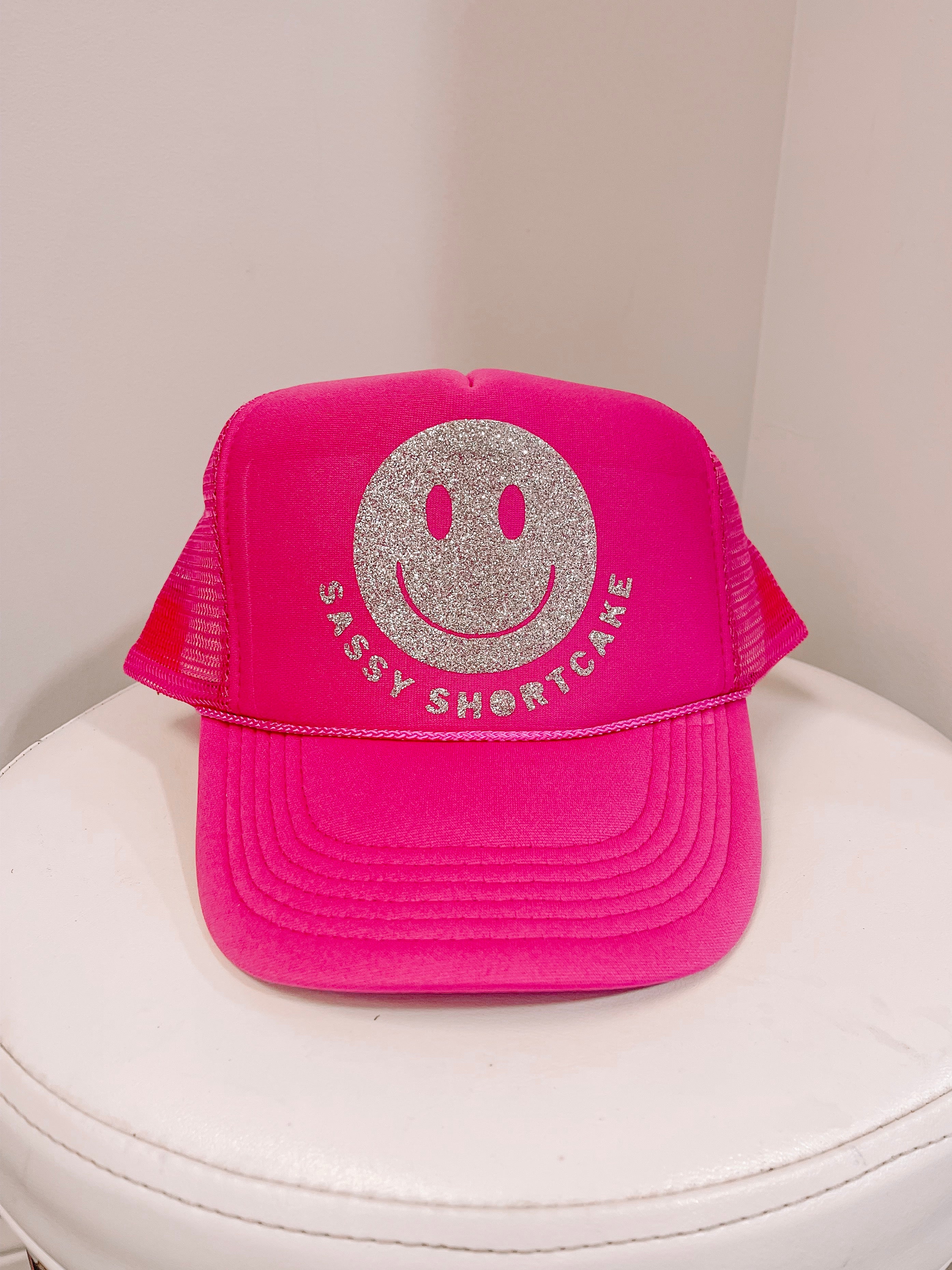 Smiley Sassy Shortcake Pink Hat | Sassy Shortcake | sassyshortcake.com