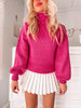Palmer in Pink Sweater | Sassy Shortcake | sassyshortcake.com