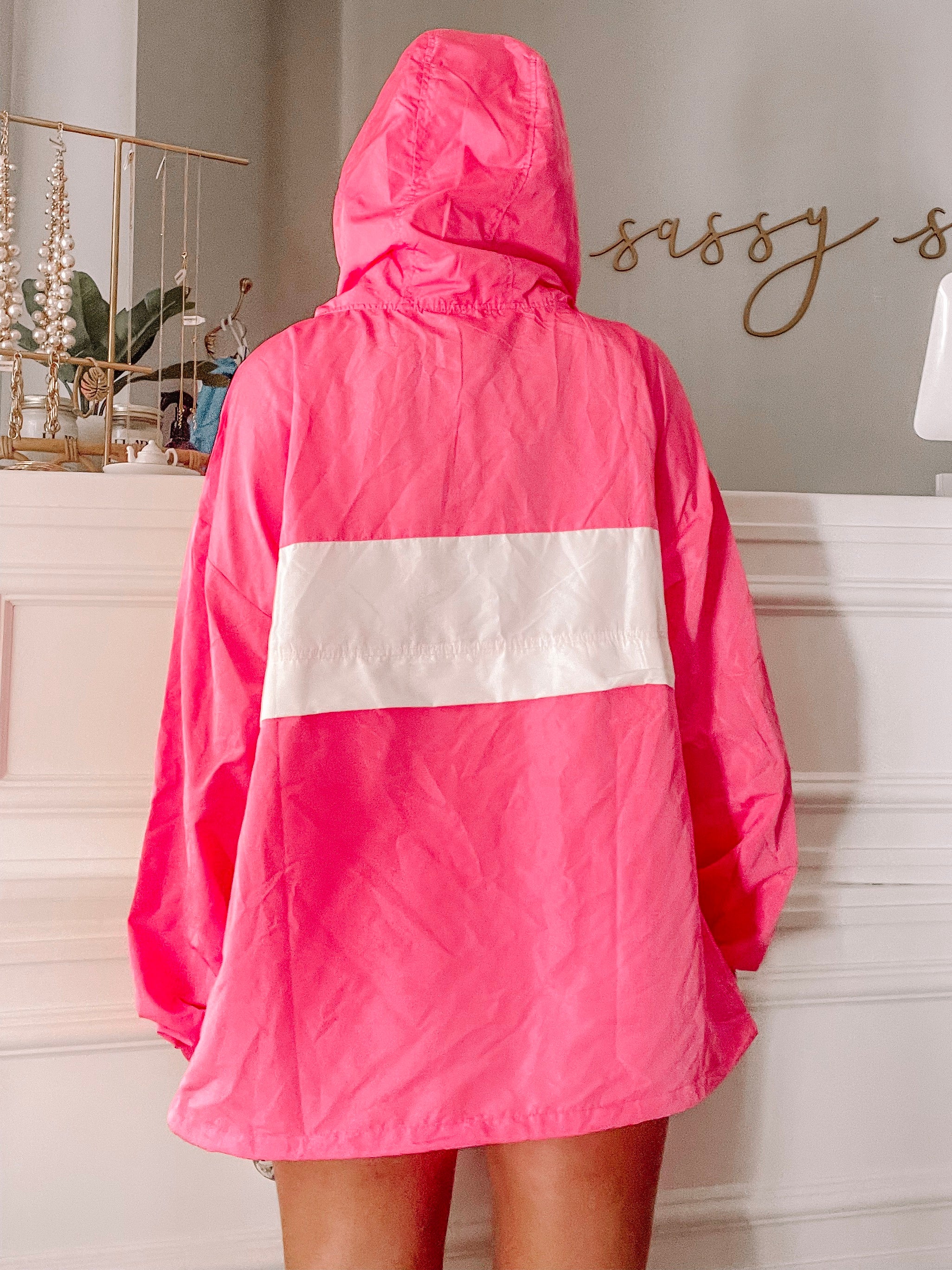 Pink Pace Windbreaker Jacket | Sassy Shortcake | sassyshortcake.com