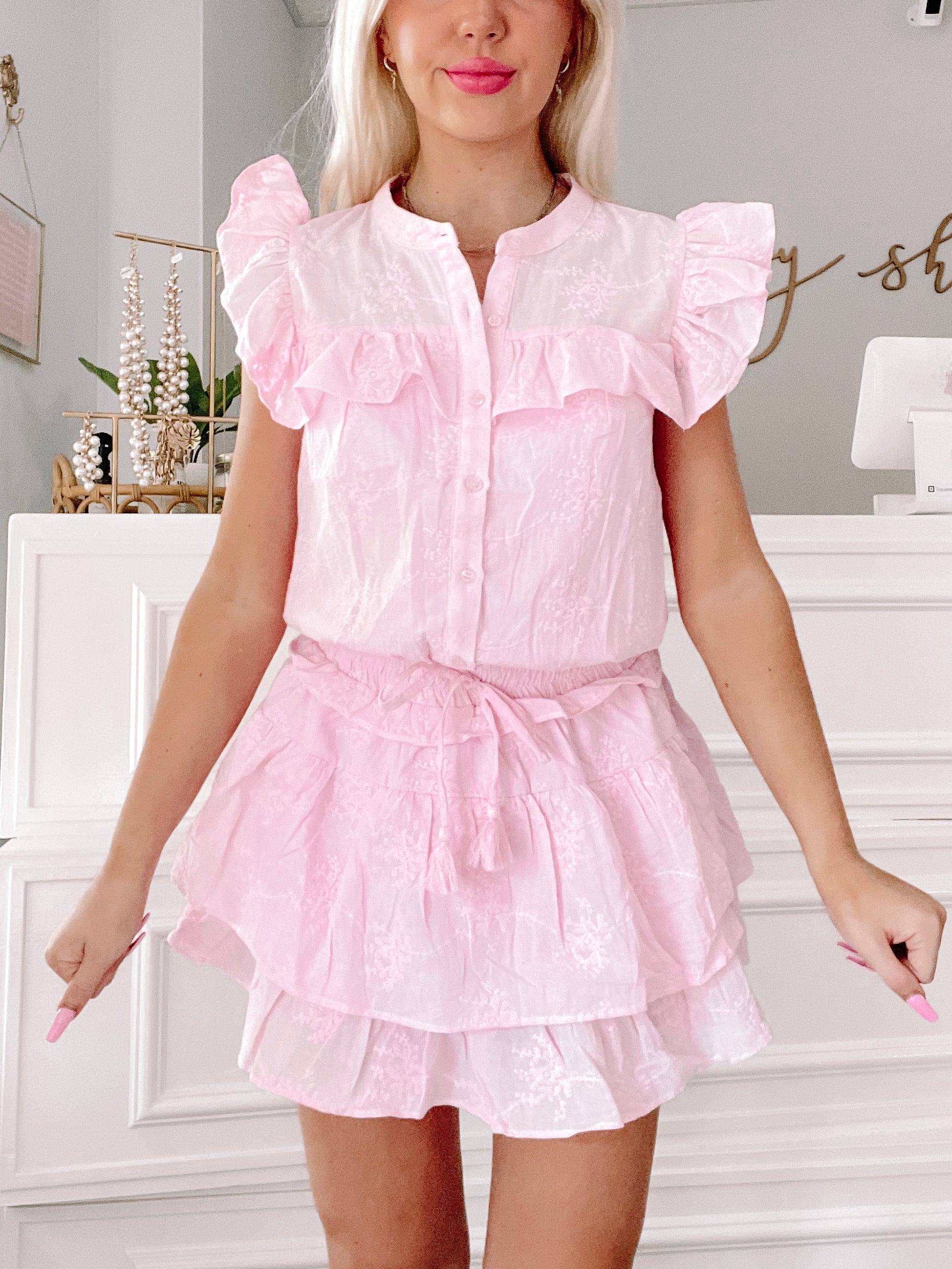 Blossom Blush Pink Dress | Sassy Shortcake | sassyshortcake.com