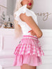 Flirtatious Gingham Skirt Pink | Sassy Shortcake