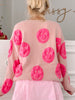 Smile Struck Pink Sweater | Sassy Shortcake | sassyshortcake.com