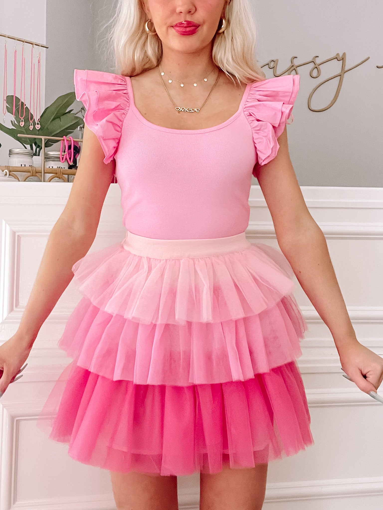 Shades of Sassy Tulle Skirt | sassyshortcake.com | sassy shortcake