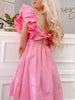 Cabo Cutie Pink Ruffle Dress | sassyshortcake.com | Sassy Shortcake