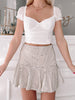 Party Princess Skirt | White