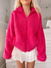 Tickle Me Pink Zip Up Sherpa Jacket | Sassy Shortcake | sassyshortcake.com
