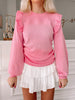 Bubblicious Pink Sweater | Sassy Shortcake Boutique | sassyshortcake.com