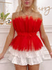 Tulle Cool For School Top | Red