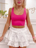 Clara Top | Hot Pink
