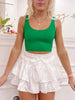 Clara Top | Kelly Green