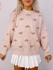 Sassy and Smitten Heart Sweater
