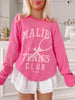 Malibu Tennis Club Pink Crewneck | Sassy Shortcake Boutique | sassyshortcake.com