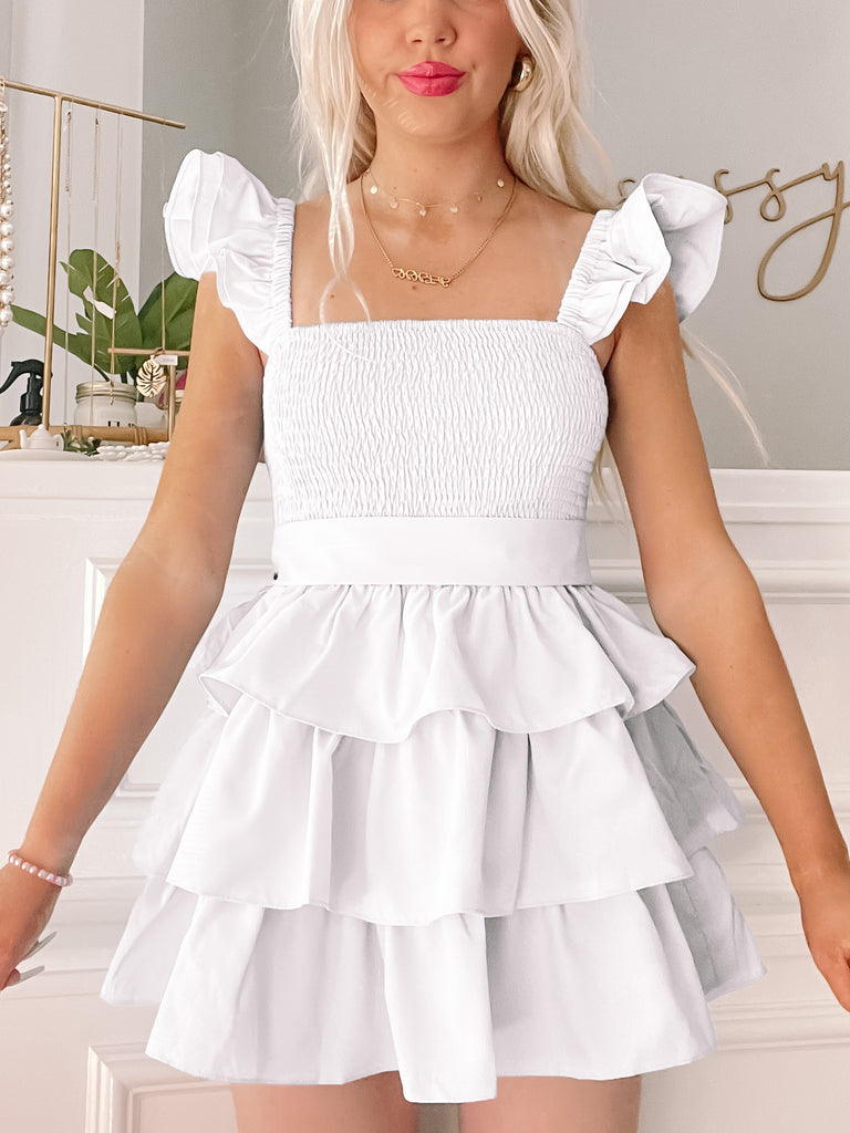 Sweet Sorbet White Dress | Sassy Shortcake | sassyshortcake.com