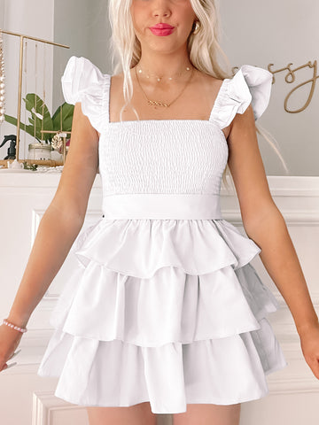 Sweet Sorbet Dress | White