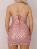 Serena Pink Sequin Dress | Sassy Shortcake | sassyshortcake.com