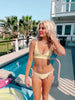 Sunshine Socialite Yellow Gingham Bikini | sassyshortcake.com