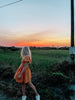 Golden Hour Glam Dress | sassyshortcake.com | Sassy Shortcake