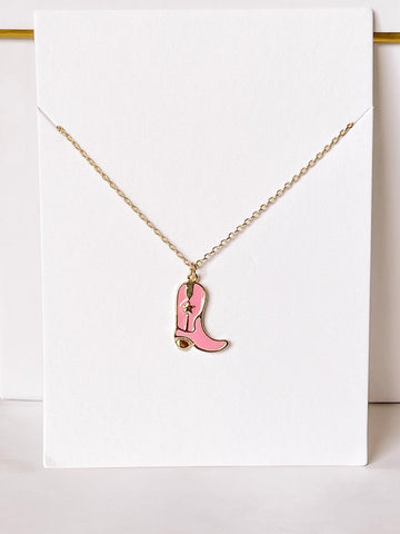 Pink Rodeo Necklace