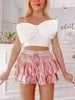 Flirtatious Foil Pink Skirt | Sassy Shortcake | sassyshortcake.com'