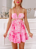 To Dye For Halter Dress | Pink
