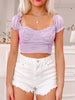 Lilac Wildest Dreams Mesh Top | Sassy Shortcake | sassyshortcake.com