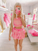 Flirtatious Pink Sequin Skirt | Sassy Shortcake | sassyshortcake.com
