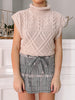 Morganton Cap Sleeve Sweater | Sassy Shortcake Boutique | sassyshortcake.com