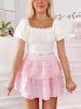 Strawberry Soda Top | White