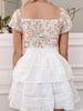 Work of Art Floral Top | sassyshortcake.com | Sassy Shortcake
