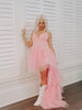 Once Upon A Time Pink Tulle Sequin Dress | Sassy Shortcake | sassyshortcake.com