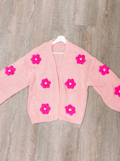 Daisy Dream Floral Cardigan | sassyshortcake.com | Sassy Shortcake 