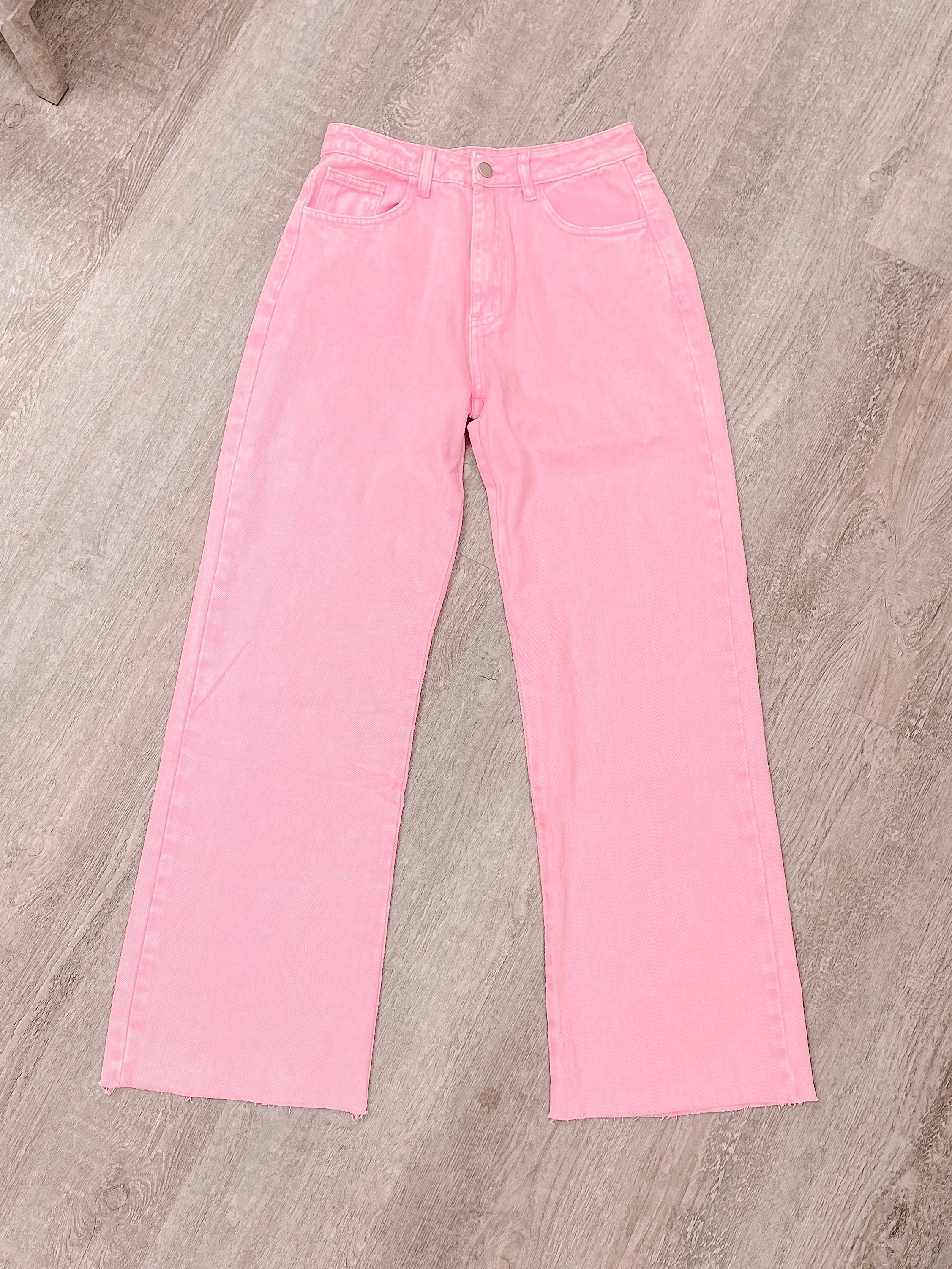 Bubblegum Blush Pink Jeans | sassyshortcake.com | Sassy Shortcake 