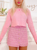 Charlie Ballet Pink Sweater Top | Sassy Shortcake | sassyshortcake.com