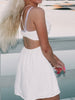 Grace Linen White Mini Dress | Sassy Shortcake | sassyshortcake.com