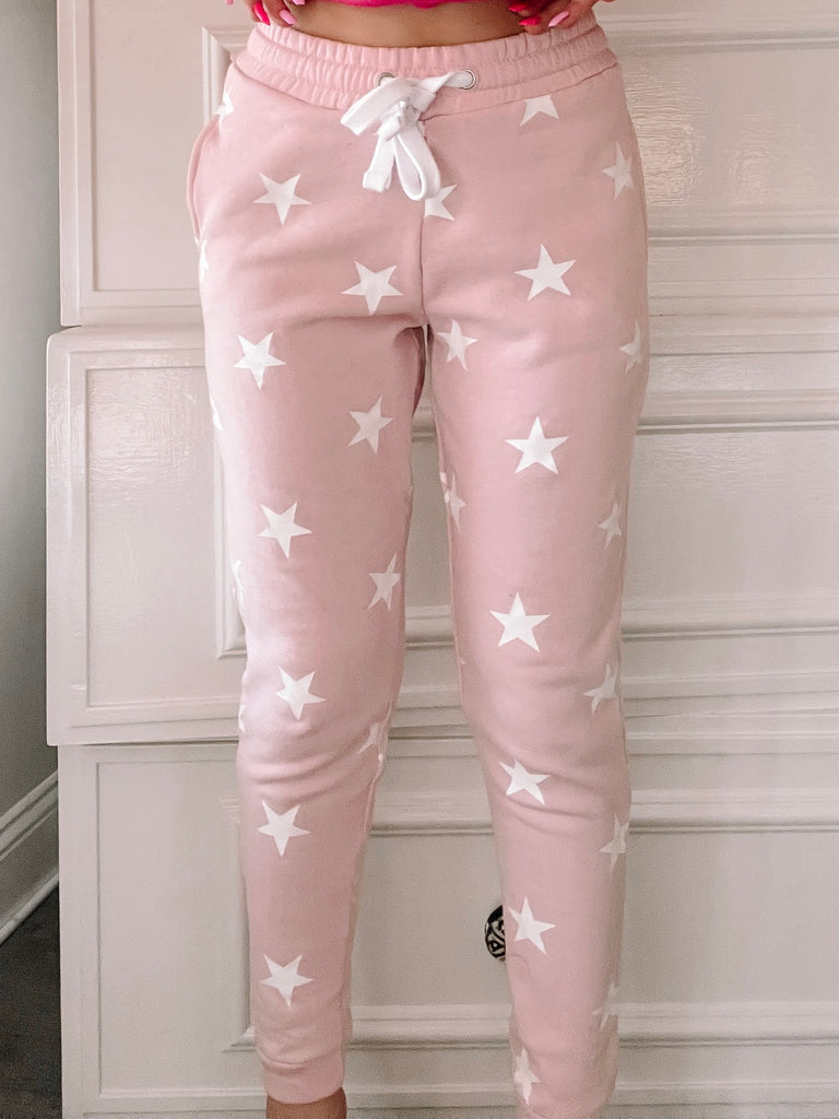 Stargazer Pink Joggers | Sassy Shortcake | sassyshortcake.com