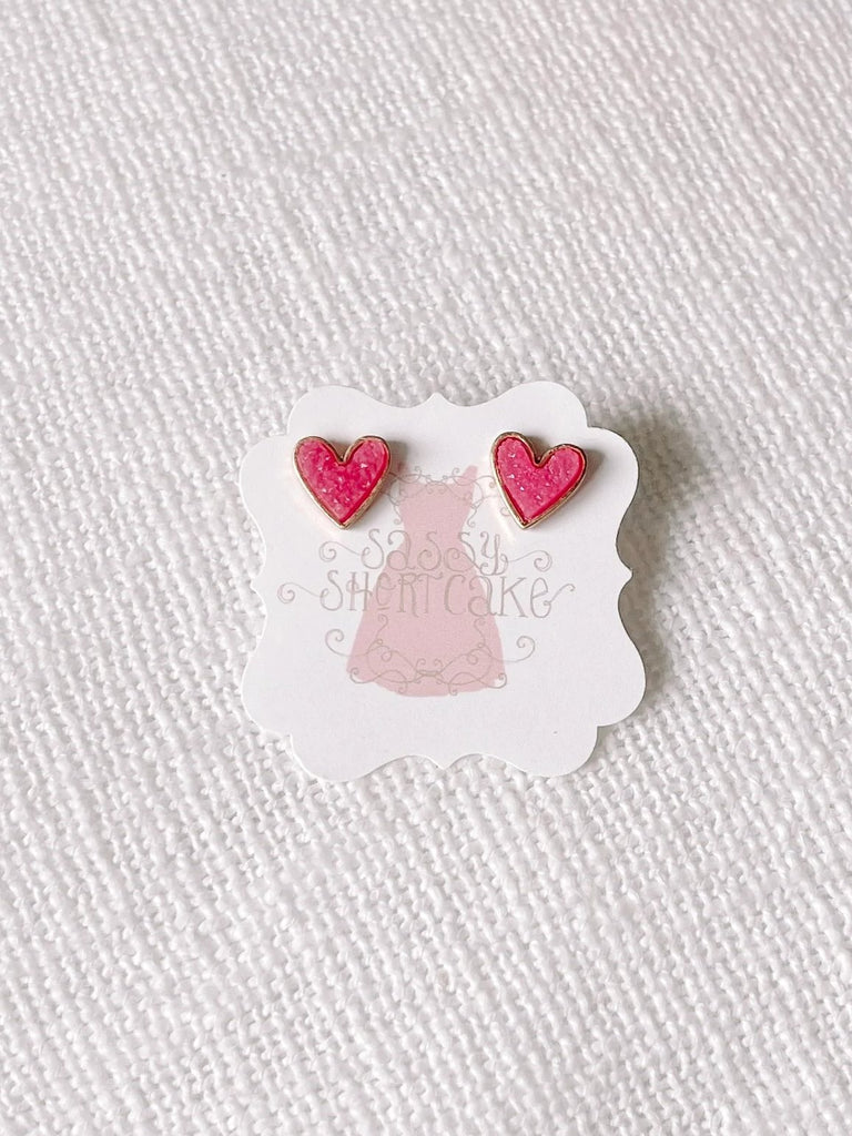 Pink Love Earrings | Sassy Shortcake