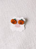 Halloween Pumpkin Halloween Necklace and Earrings | sassyshortcake.com | Sassy Shortcake 