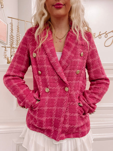 Gossip Girl Tweed Coat