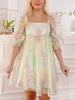 End Of The Rainbow Dress Babydoll Dress | sassyshortcake.com