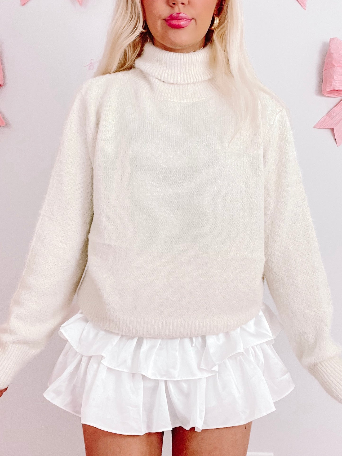 Perla Cream Sweater | Sassy Shortcake | sassyshortcake.com