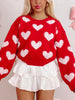 Heartfelt Sweater | Red