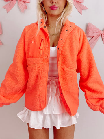 Heartbreaker Jacket | Tangerine