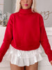 Perla Red Sweater | Sassy Shortcake | sassyshortcake.com